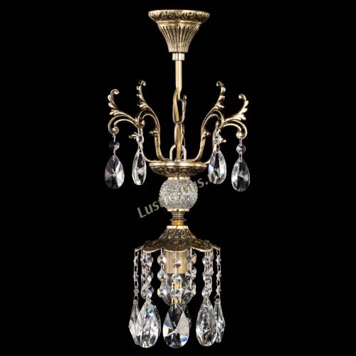 Люстра бронзовая София №1/1 лучик в Новокузнецке Гусь Хрустальный