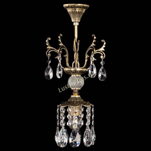 Люстра бронзовая София №1/1 лучик в Новокузнецке Гусь Хрустальный