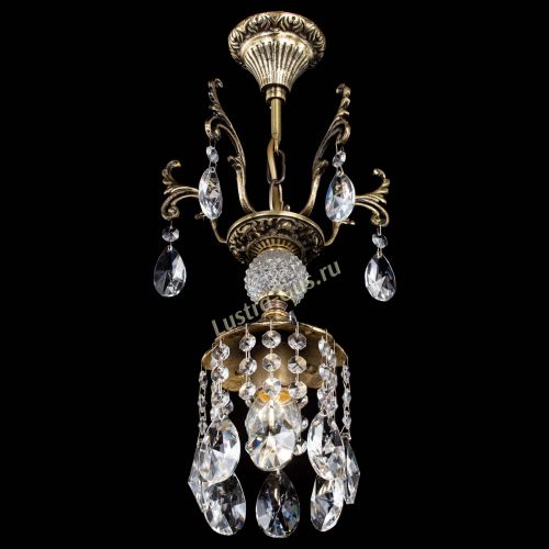 Люстра бронзовая София №1/1 лучик в Новокузнецке Гусь Хрустальный