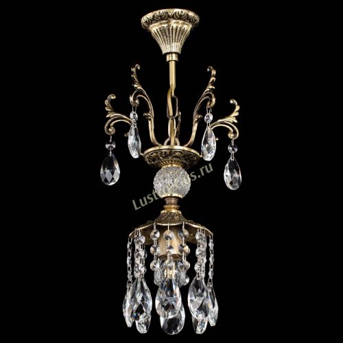 Люстра бронзовая София №1/1 журавлик в Новокузнецке Гусь Хрустальный