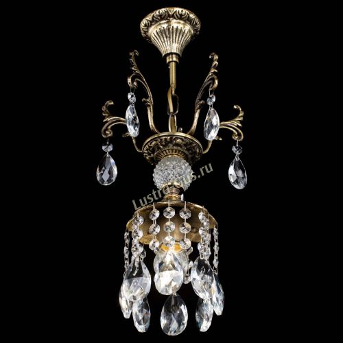 Люстра бронзовая София №1/1 журавлик в Новокузнецке Гусь Хрустальный