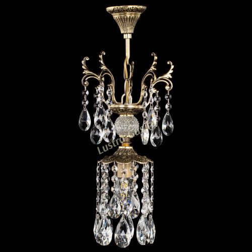 Люстра бронзовая София №1/2 журавлик в Новокузнецке Гусь Хрустальный