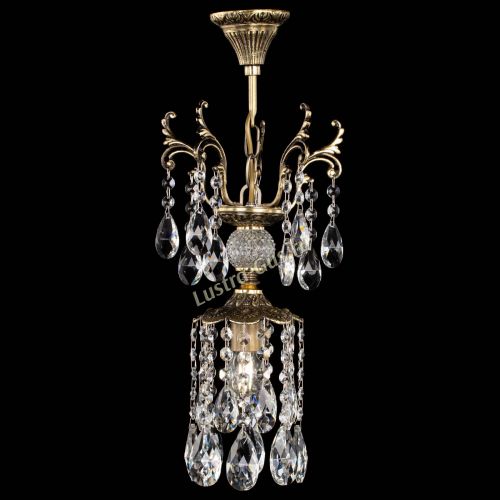 Люстра бронзовая София №1/2 журавлик в Новокузнецке Гусь Хрустальный