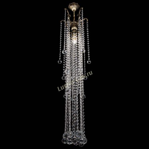 Люстра бронзовая София №1/3 шар в Новокузнецке Гусь Хрустальный