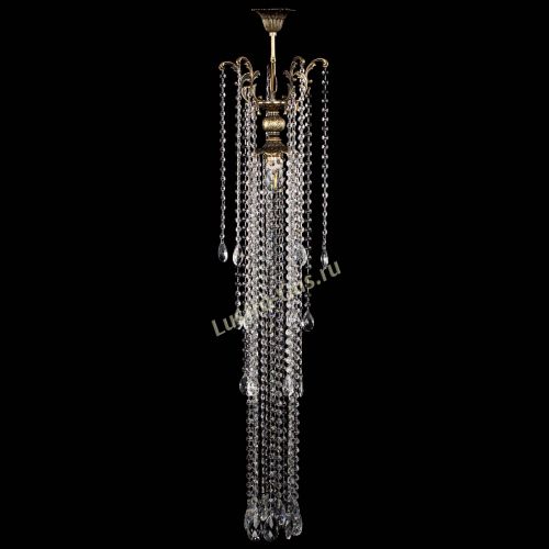 Люстра бронзовая София №1/3 журавлик в Новокузнецке Гусь Хрустальный