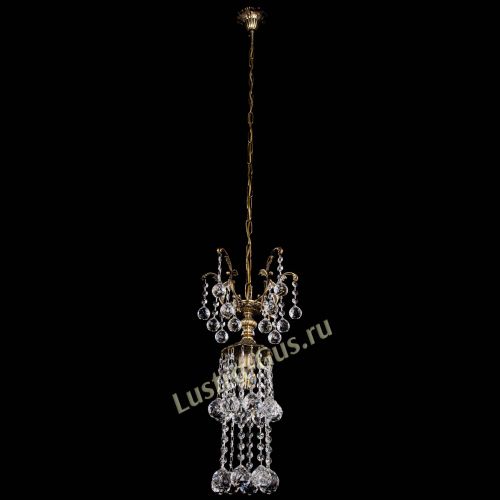 Люстра бронзовая София №3 шар в Новокузнецке Гусь Хрустальный