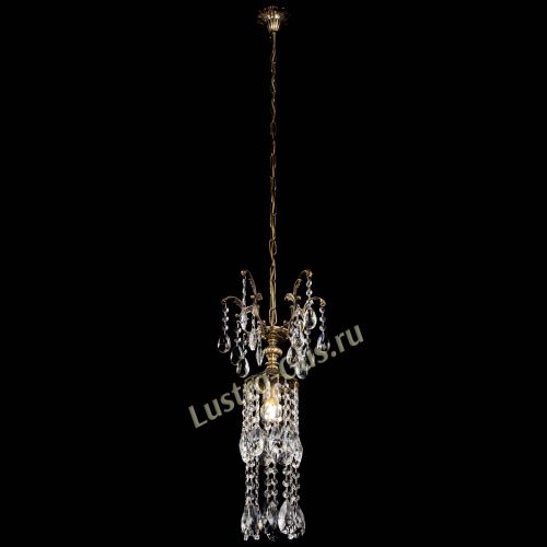 Люстра бронзовая София №3 журавлик в Новокузнецке Гусь Хрустальный