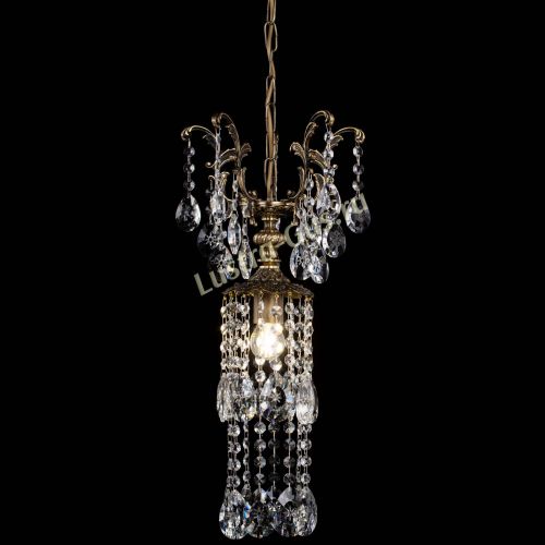 Люстра бронзовая София №3 звездочка в Новокузнецке Гусь Хрустальный