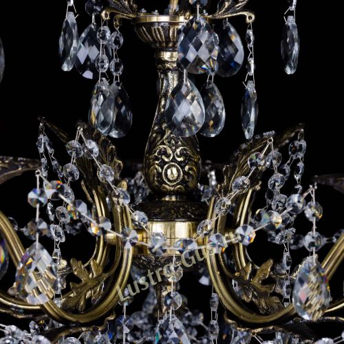 Бронзовая люстра Валери №5 баден в Новокузнецке Гусь Хрустальный