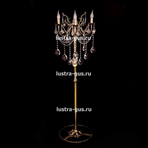 Бронзовый торшер Матильда №1 в Новокузнецке Гусь Хрустальный