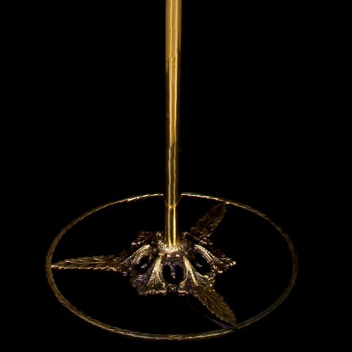 Бронзовый торшер Матильда №1 в Новокузнецке Гусь Хрустальный