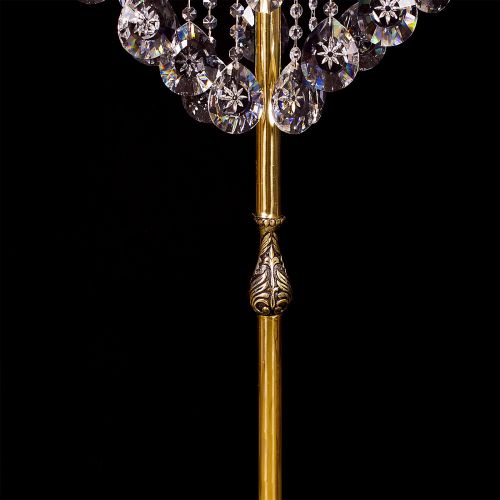 Бронзовый торшер Матильда №2 в Новокузнецке Гусь Хрустальный