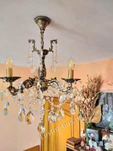 Люстра бронзовая Мелания №3 в Новокузнецке отзыв и фото покупателя