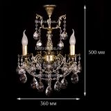 Люстра бронзовая Мелания №3 в Новокузнецке