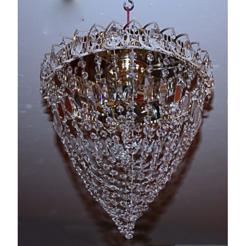 Люстра Катерина зеркальная Водоворот в Новокузнецке Гусь Хрустальный