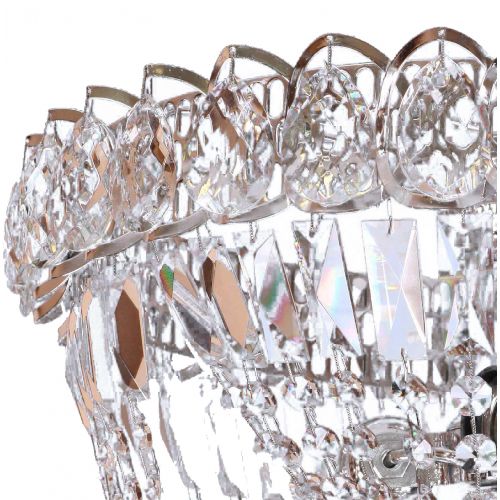 Люстра Катерина зеркальная Водоворот в Новокузнецке Гусь Хрустальный