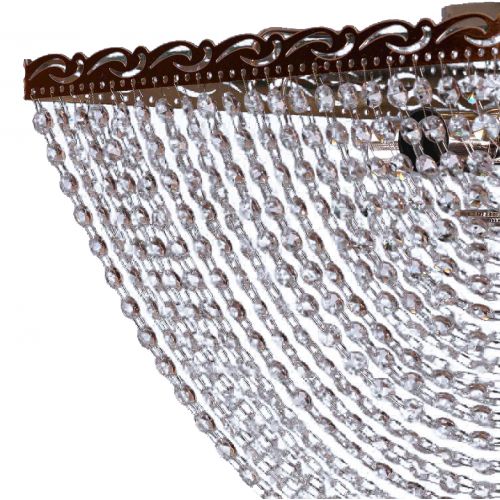 Люстра Квадрат Ракушка в Новокузнецке Гусь Хрустальный