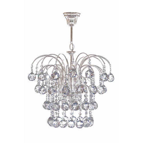 Люстра Каскад Шар 40 мм в Новокузнецке Люстра Каскад Шар 40 мм в Новокузнецке