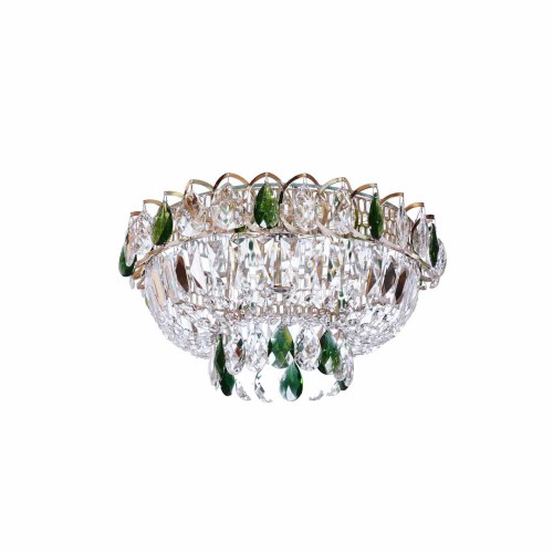 Люстра Катерина 1 лампа цветная в Новокузнецке Гусь Хрустальный