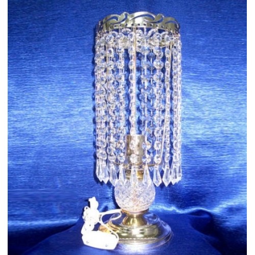 Лампа настольная Анжелика 2 Карандаш малый в Новокузнецке Гусь Хрустальный