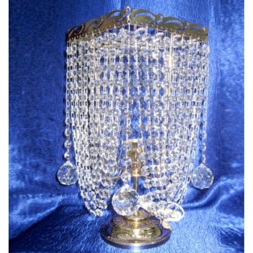 Лампа настольная Престиж Лепестки в Новокузнецке Гусь Хрустальный