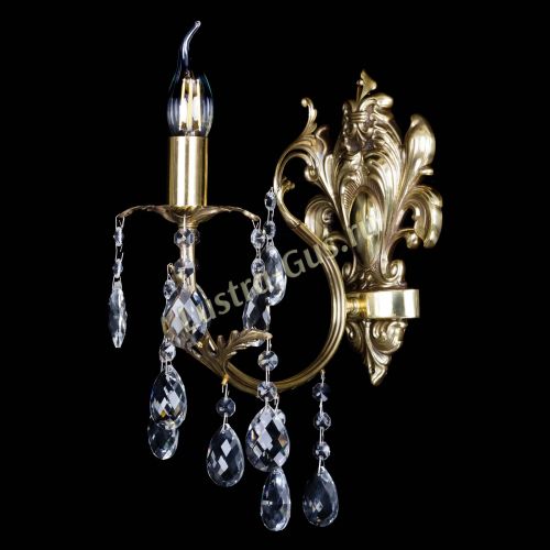 Бра Бэлла №1 латунь Баден в Новокузнецке Гусь Хрустальный