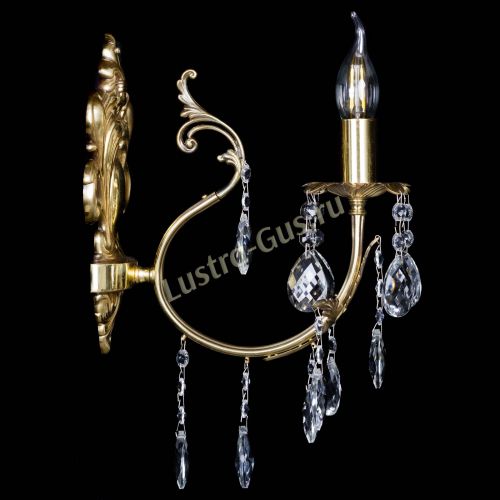 Бра Бэлла №1 латунь Баден в Новокузнецке Гусь Хрустальный
