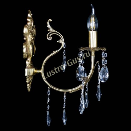 Бра Бэлла №1 латунь Лучик в Новокузнецке Гусь Хрустальный