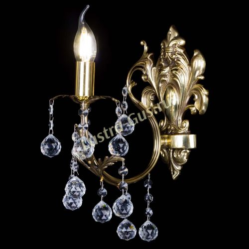 Бра Бэлла №1 латунь Шар в Новокузнецке Гусь Хрустальный