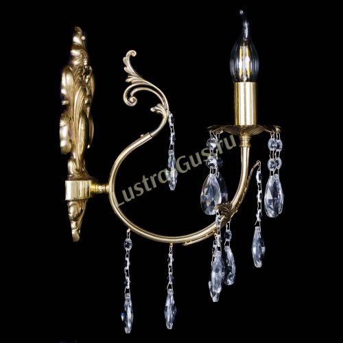 Бра Бэлла №1 латунь Журавлик в Новокузнецке Гусь Хрустальный