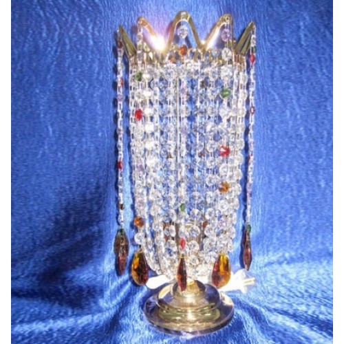 Лампа настольная Элит Меланж журавль в Новокузнецке Гусь Хрустальный