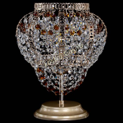 Настольная лампа Альфа №1 чайная в Новокузнецке Гусь Хрустальный