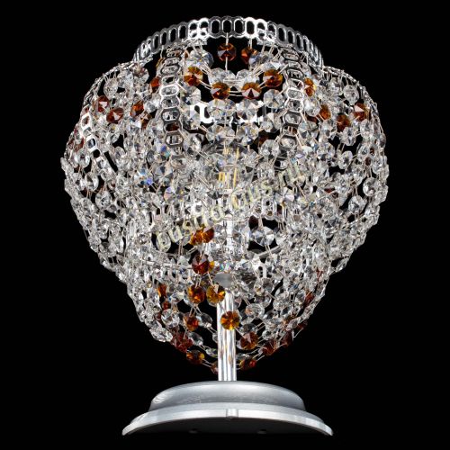 Настольная лампа Альфа №1 чайная в Новокузнецке Гусь Хрустальный