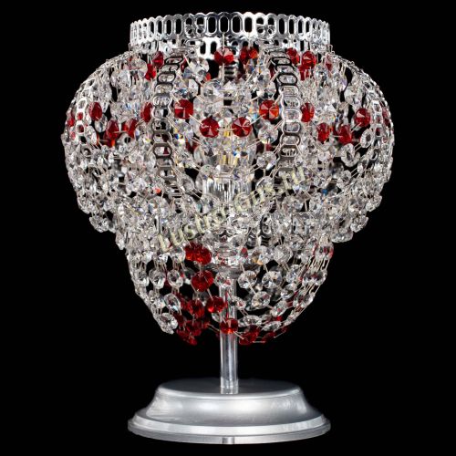 Настольная лампа Альфа №1 красная в Новокузнецке Настольная лампа Альфа №1 красная в Новокузнецке