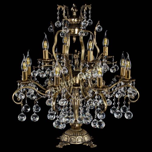 Настольная лампа Алфея №12 Шар в Новокузнецке Гусь Хрустальный