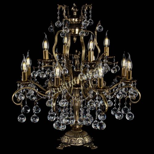 Настольная лампа Алфея №12 Шар в Новокузнецке Гусь Хрустальный