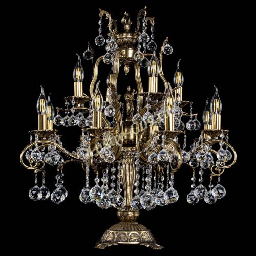 Настольная лампа Алфея №12 Шар в Новокузнецке Гусь Хрустальный