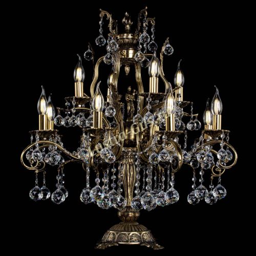 Настольная лампа Алфея №12 Шар в Новокузнецке Гусь Хрустальный