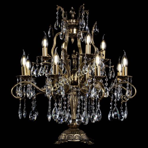 Настольная лампа Алфея №12 Журавлик в Новокузнецке Гусь Хрустальный