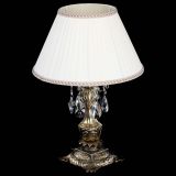 Бронзовая настольная лампа Антик №1 Лучик с абажуром в Новокузнецке Бронзовая настольная лампа Антик №1 Лучик с абажуром в Новокузнецке