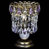 Настольная лампа Астра №1 под бронзу Фиолетовая в Новокузнецке Настольная лампа Астра №1 под бронзу Фиолетовая в Новокузнецке