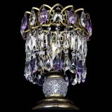 Настольная лампа Астра №1 под бронзу Фиолетовая в Новокузнецке Настольная лампа Астра №1 под бронзу Фиолетовая в Новокузнецке