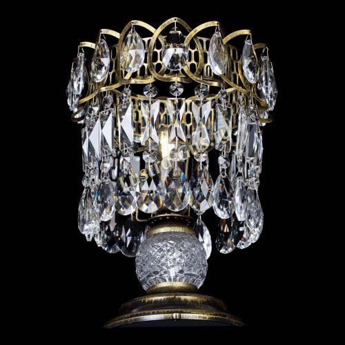 Настольная лампа Астра №1 под бронзу в Новокузнецке Гусь Хрустальный