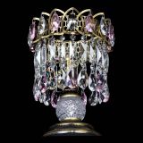 Настольная лампа Астра №1 под бронзу Розовая в Новокузнецке