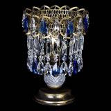 Настольная лампа Астра №1 под бронзу Синяя в Новокузнецке Настольная лампа Астра №1 под бронзу Синяя в Новокузнецке