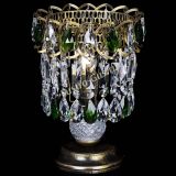 Настольная лампа Астра №1 под бронзу Зеленая в Новокузнецке