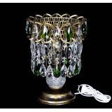 Настольная лампа Астра №1 под бронзу Зеленая в Новокузнецке