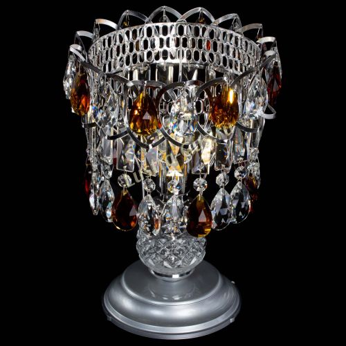 Настольная лампа Астра №1 чайная в Новокузнецке Гусь Хрустальный