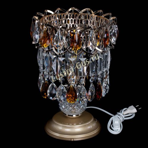 Настольная лампа Астра №1 чайная в Новокузнецке Гусь Хрустальный