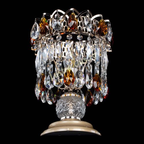 Настольная лампа Астра №1 чайная в Новокузнецке Гусь Хрустальный